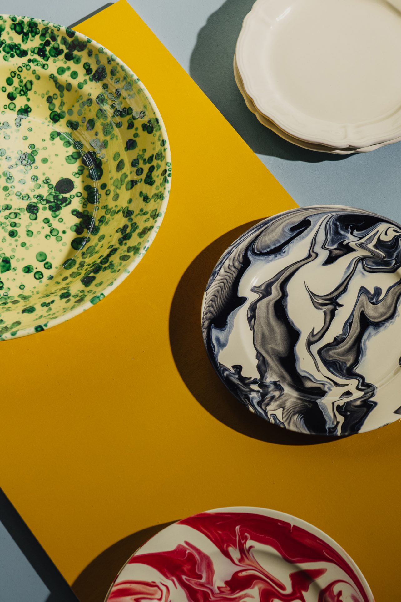 porcelanowe talerze włoskie