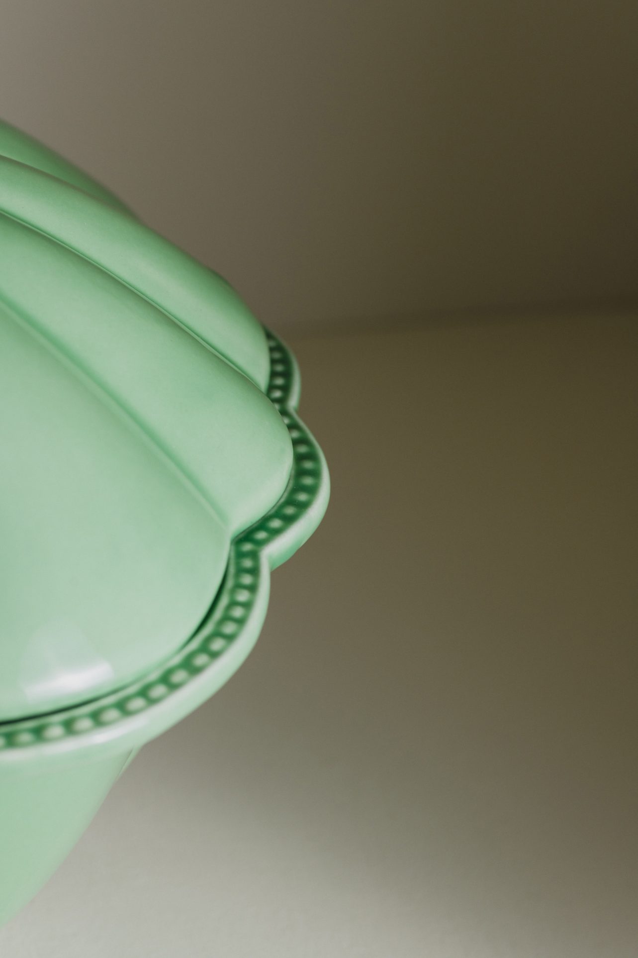 waza ceramiczna zielona