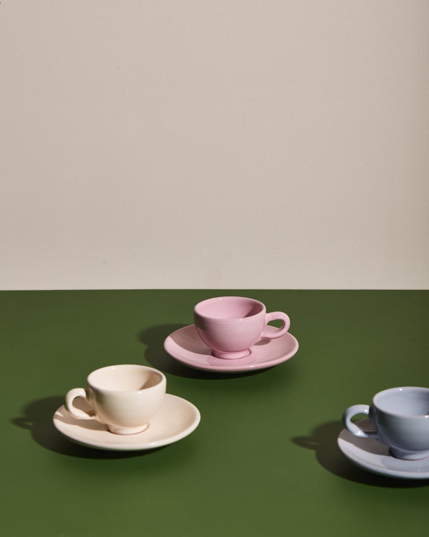 filiżanka ceramiczna kremowa