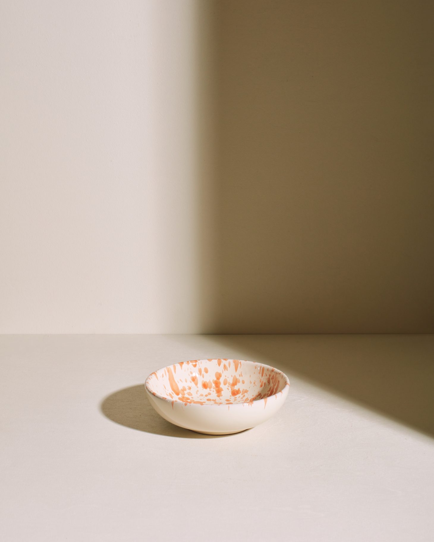 miseczka pomarańczowa ceramiczna