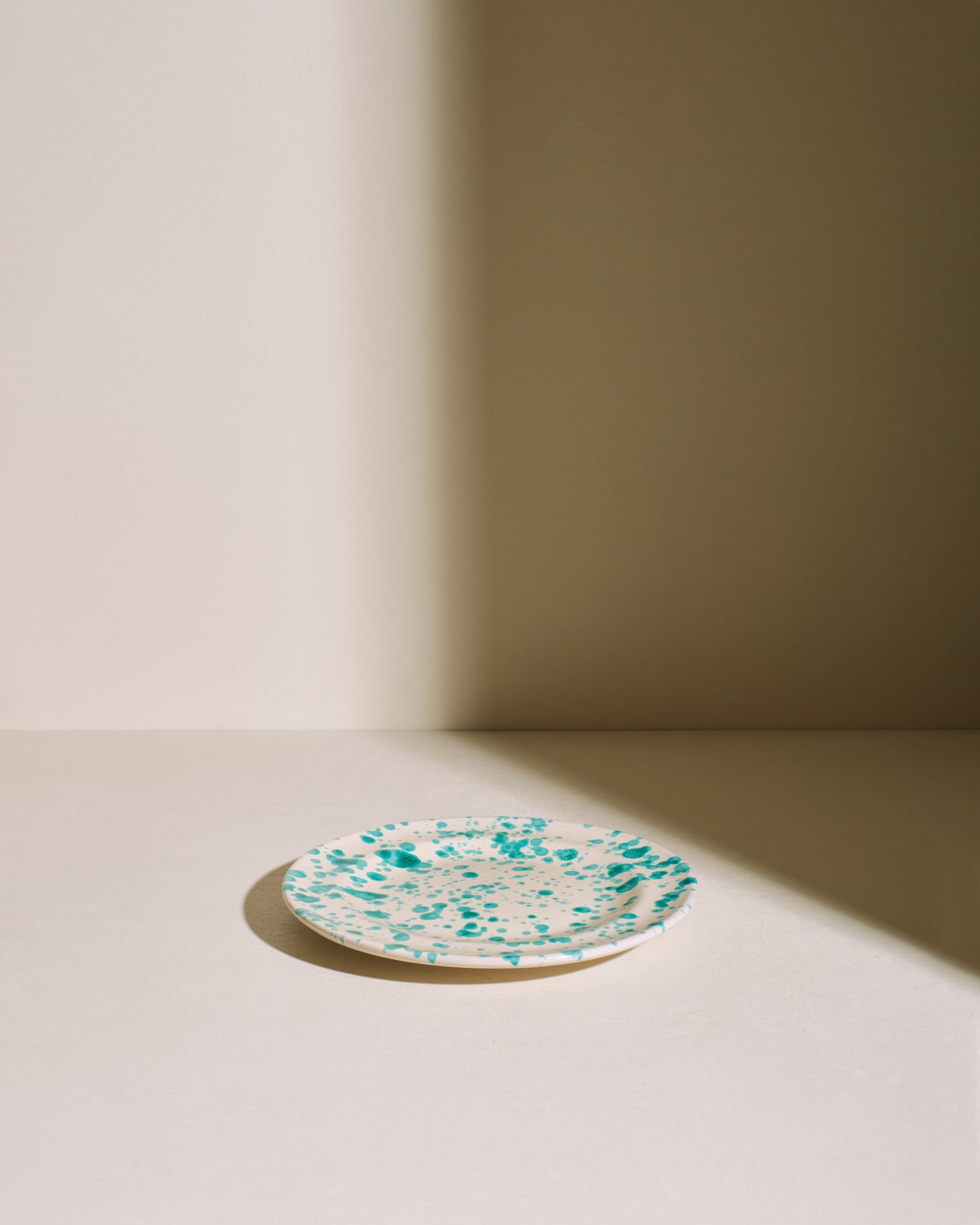 Splatter Espresso Cup and Saucer by Fasanoceramiche