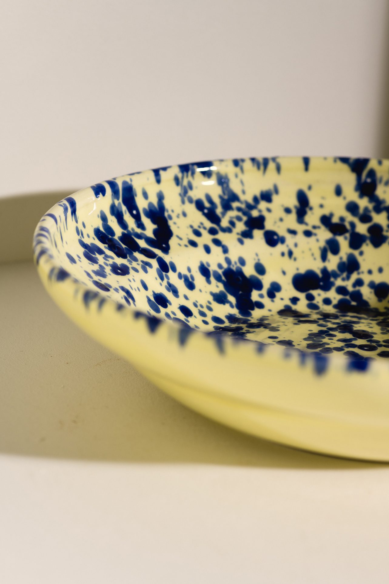 miska niebieska ceramiczna