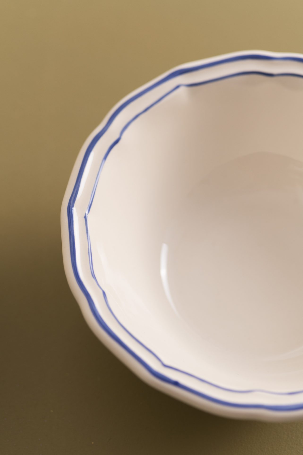 miseczka kremowa ecru porcelanowa