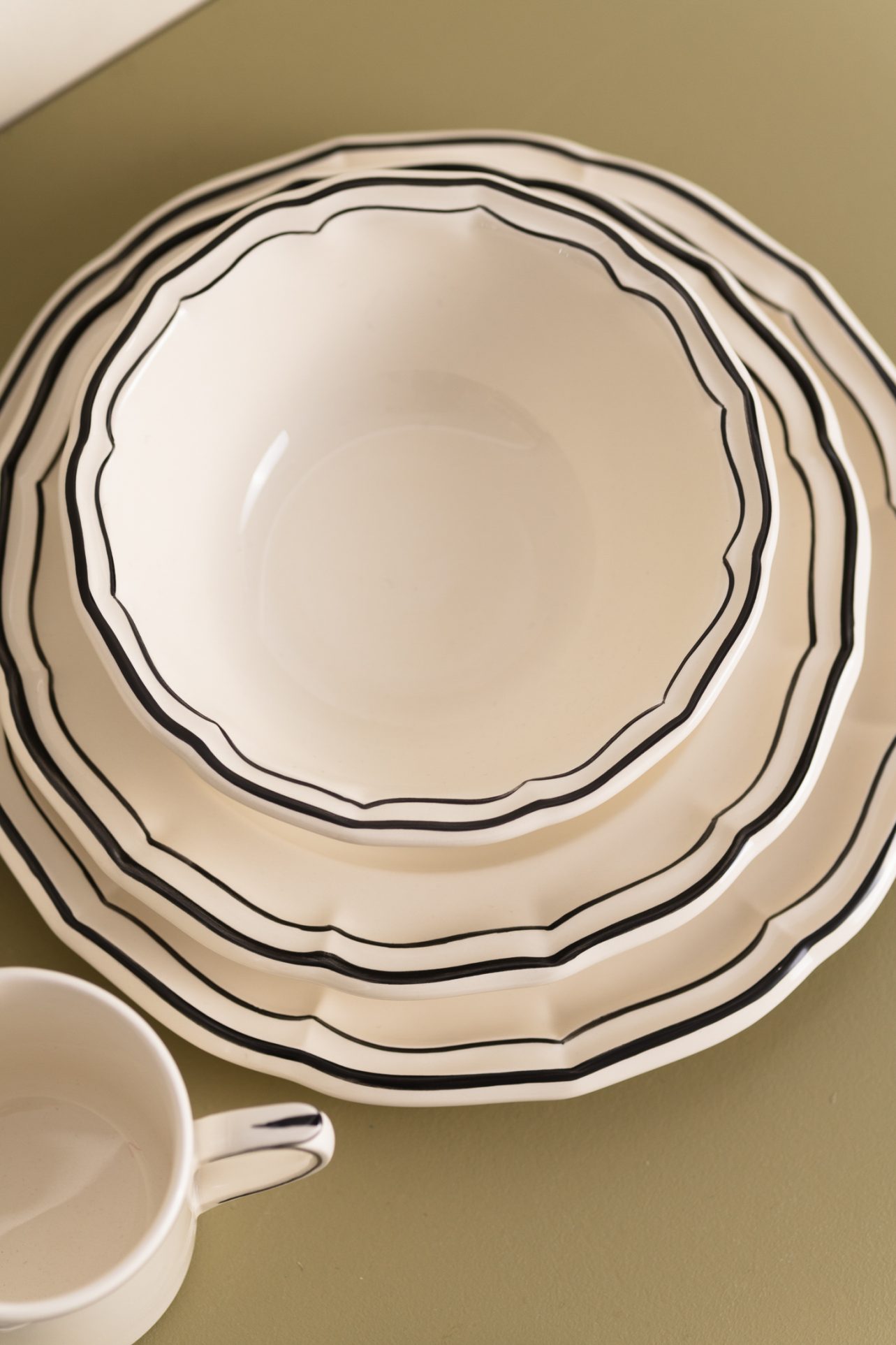 talerz porcelana miseczka porcelana